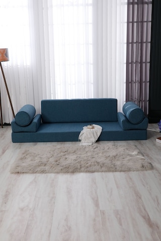 Prestigegolf Yer Kanepesi,yer Oturma Minderi ,şark Köşesi Mavi