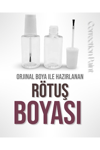 Citroen Evl Platin Gri C3, C Elysee, , Berlingo, Jumper, C5 Aircross , Jumpy, C4, C4x Rötuş Boyası