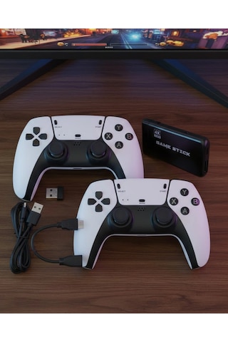 Mey İthalat Retro Atari Ve Konsol Oyunları Destekli 4k Game Stick