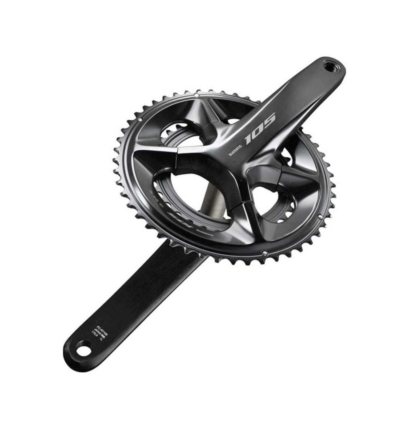 Shimano 105 Fc-r7100 Aynakol 12v 52/36t 165 Mm Siyah