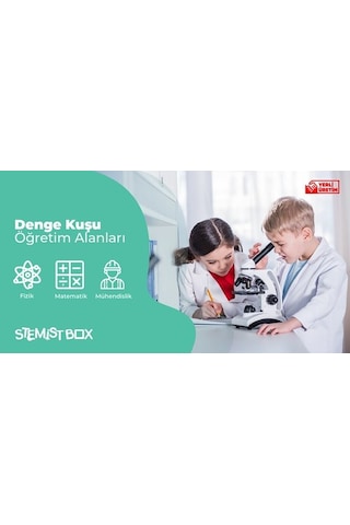 Eğitici Zeka Geliştirici Ahşap Oyuncak Robotik Kodlama Denge Kuşu