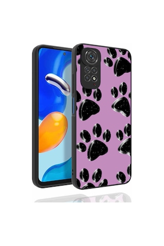 Xiaomi Redmi Note 11s Global Kılıf Desenli Kamera Korumalı Parlak Zore Nora Kapak NO3