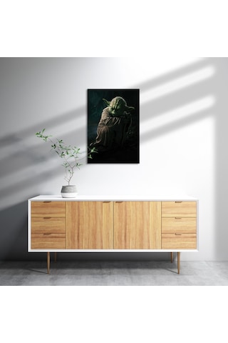 Cakasepetim Yoda Star Wars Ahşap Mdf Tablo