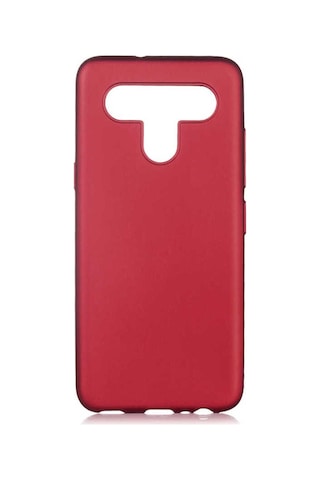 LG Uyumlu K51s Kılıf Zore Premier Silikon Kapak Mürdüm