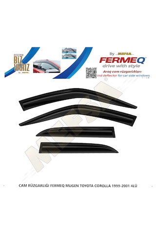 Cam Rüzgarlığı Fermeq Mugen Toyota Corolla Terra 1999-2001 4lü
