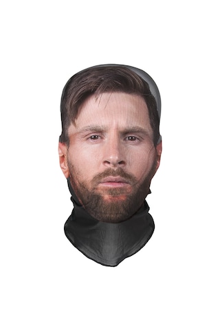 Lionel Messi 3 Boyutlu Nefes Alabilen Ünlü Maskesi