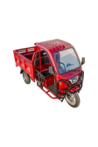 Rebat Motor Su68000 1500w Kabinli Brandalı Elektrikli Motosiklet 2025 Kırmızı