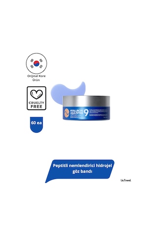Medipeel Medı-peel Hyaluron Aqua Peptide 9 Ampoule Eye Yoğun Nemlendirici Peptidli Göz Altı Hidrojel Pedleri