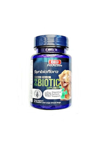 Bio Petactive Biotic Probiyotik Prebiyotik Büyük Orta Irk Köpek 60 Tablet