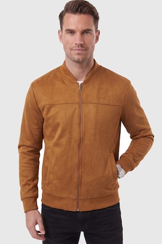 Rizzup Erkek Slim Fit Likralı Taba Süet Ceket Kırışmayan Ütü Gerektirmeyen Mevsimlik Mont 2504334