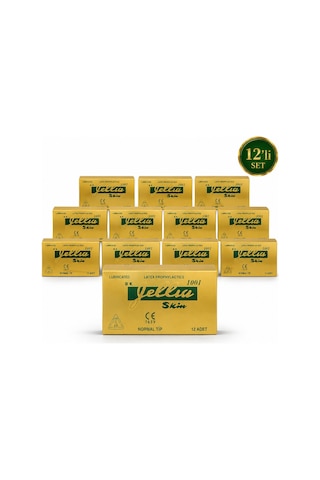Jellia Skin Normal Tip Prezervatif 12 x 12'li
