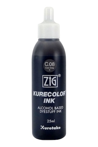 Alcohol Ink - Alkol Mürekkep 25Ml - Cool Gray 8