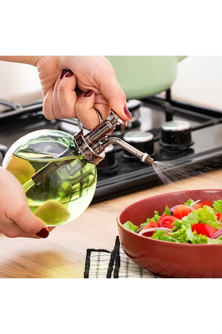 Perotti 15729 350 Ml Cam Yağlık Sirkelik Yağdanlık Şişesi Yeşil