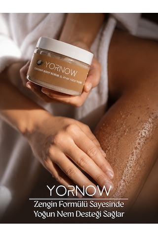 Yornow Hindistan Cevizi Özlü El, Ayak Ve Vücut Peelingi 300 Ml Nemlendirici Ve Pürüzsüzleştirici Bakım