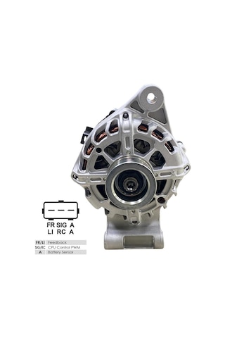 Valeo 12v Alternatör Dinamo 105 A Fr-sıg-a Ford C-max/fıesta/focus Benzinli 1999-2012