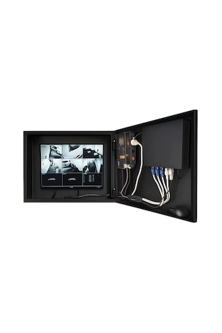Novacom 45x35x10 Cm Dik Tip Gri Monitör Takılabilen Dvr Kabini