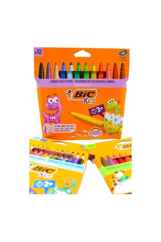 Kırtasiye Ofisi Bic Anaokulu 3 Parça Boya Seti