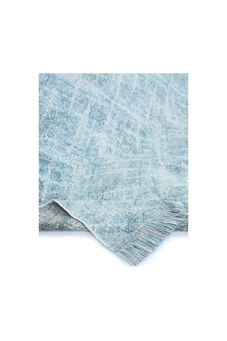 Çok Amaçlı Pamuklu Örtü- Kanepe-koltuk Şalı-koltuk Örtüsü 170x220-1078 Açık Mavi