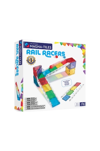 Magna-tıles - Rail Racers - 33 Parça