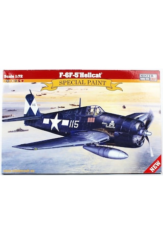 Mistercraft D262 1/72 F-6f-5 Cehennem Kedisi Savaş Uçağı Plastik Model Kiti