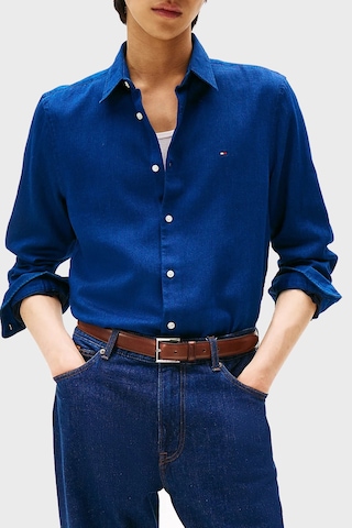 Tommy Hilfiger Erkek Gömlek Mw0mw40498 0gy Mavi MAVİ