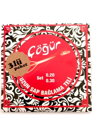 Çöğür 3cgr20 3 Takım Uzun Sap Bağlama Teli 004/cst 0.20