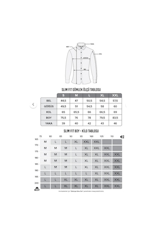 Yxc Trend Maker Slim Fit Uzun Kollu Kolay Ütü Teri Emen Nefes Alan Doku Kravatlık Dört Mevsim Erkek Gömlek Beyaz