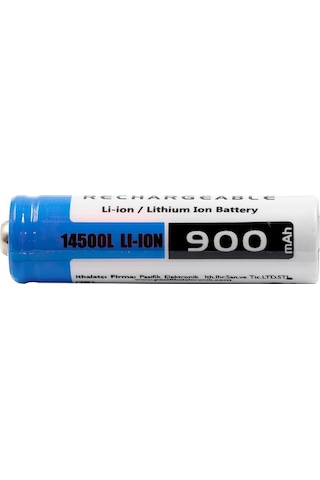 Orion 14500L 900 mAh 3.7 V AA Li-Ion Şarj Edilebilir Kalem Pil