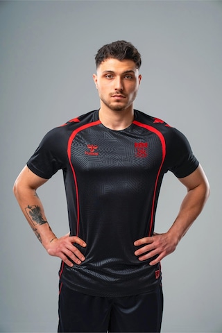 Hummel Sivasspor Target Antrenman Tişört Siyah-kırmızı