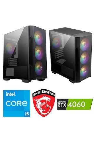 Şafak Safak-i5-14 i5 14400F 16 GB 1 TB M.2 SSD 8 GB RTX4060 W11P Masaüstü Oyuncu Bilgisayarı