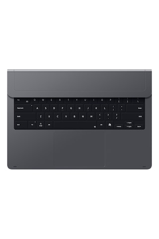 Samsung Galaxy Tab S11 Ultra Pro Klavyeli Kılıf - Gri Samsung Galaxy Tab S11 Ultra Pro Klavyeli Kılıf - Gri