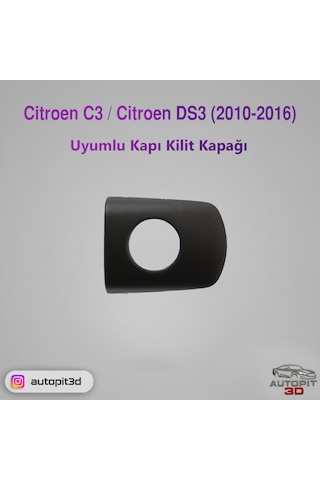 Cıtroen C3 / Ds3 2010 2016 Uyumlu Kapı Kilit Kapağı