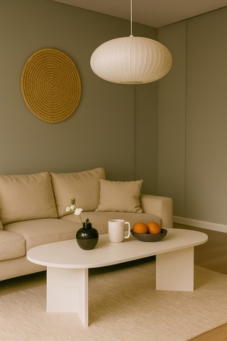Sahra Model Modern Orta Sehpa 90x45x45 Cm Beyaz