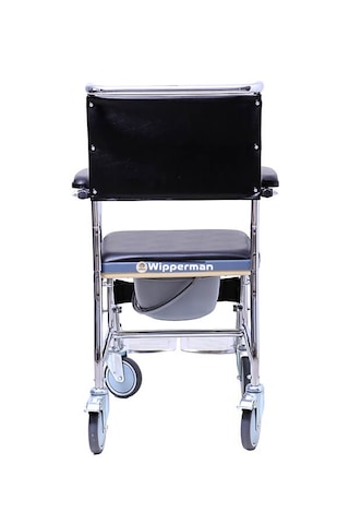 Wipperman Frenli Sistemli Tekerlekli Tuvalet Ve Banyo Sandalyesi