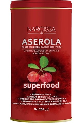 Feridun Kunak Detoks Çayı 30'lu + Narcissa Aserola Detoks Tozu 200 G