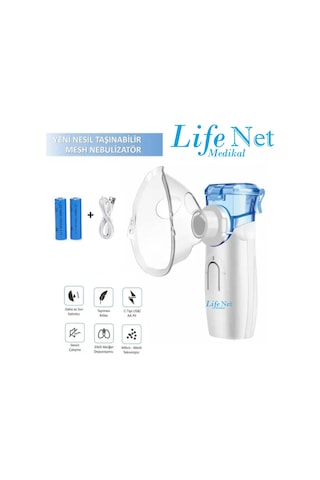 Life Net Mesh YS35 Taşınabilir Nebülizatör