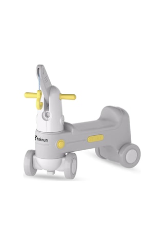 Teknum 2 In 1 Gri Sallanır Ve Sürmeli Ride On Araba Sallanan Oyuncak