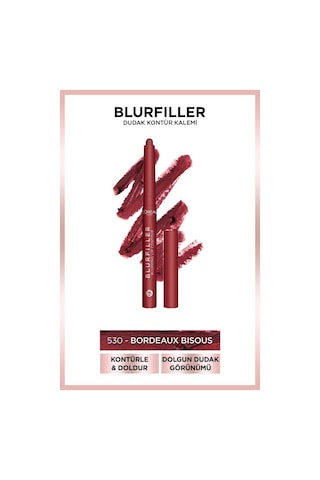 Blurfiller Dudak Kontür Kalemi - 530 Bordeaux Bisous 3600524253608-11239