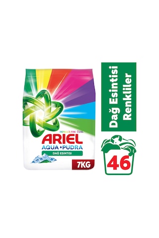 Ariel Aqua Pudra Dağ Esinti Toz Çamaşır Deterjanı  7 KG
