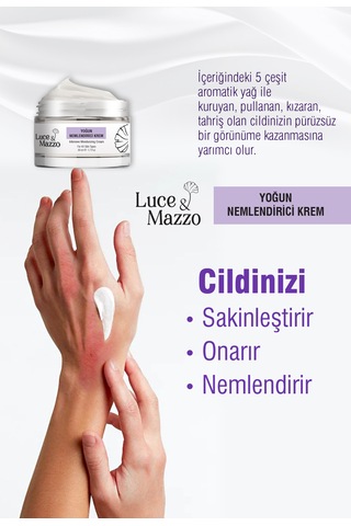 Luce & Mazzo Yoğun Nemlendirici Krem 50 ML