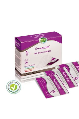 Sweatset Ter Önleyici Mendil 20 Adet
