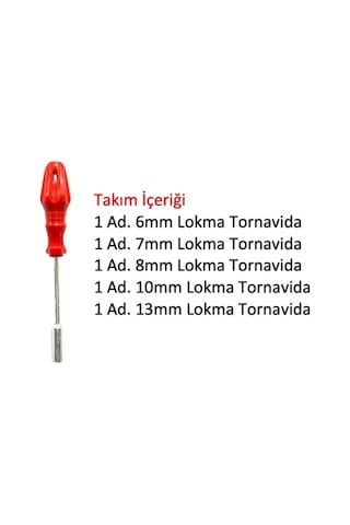 14 Parça Tornavida Seti Lokma Tornavida Seti + Düz/yıldız/kontrol