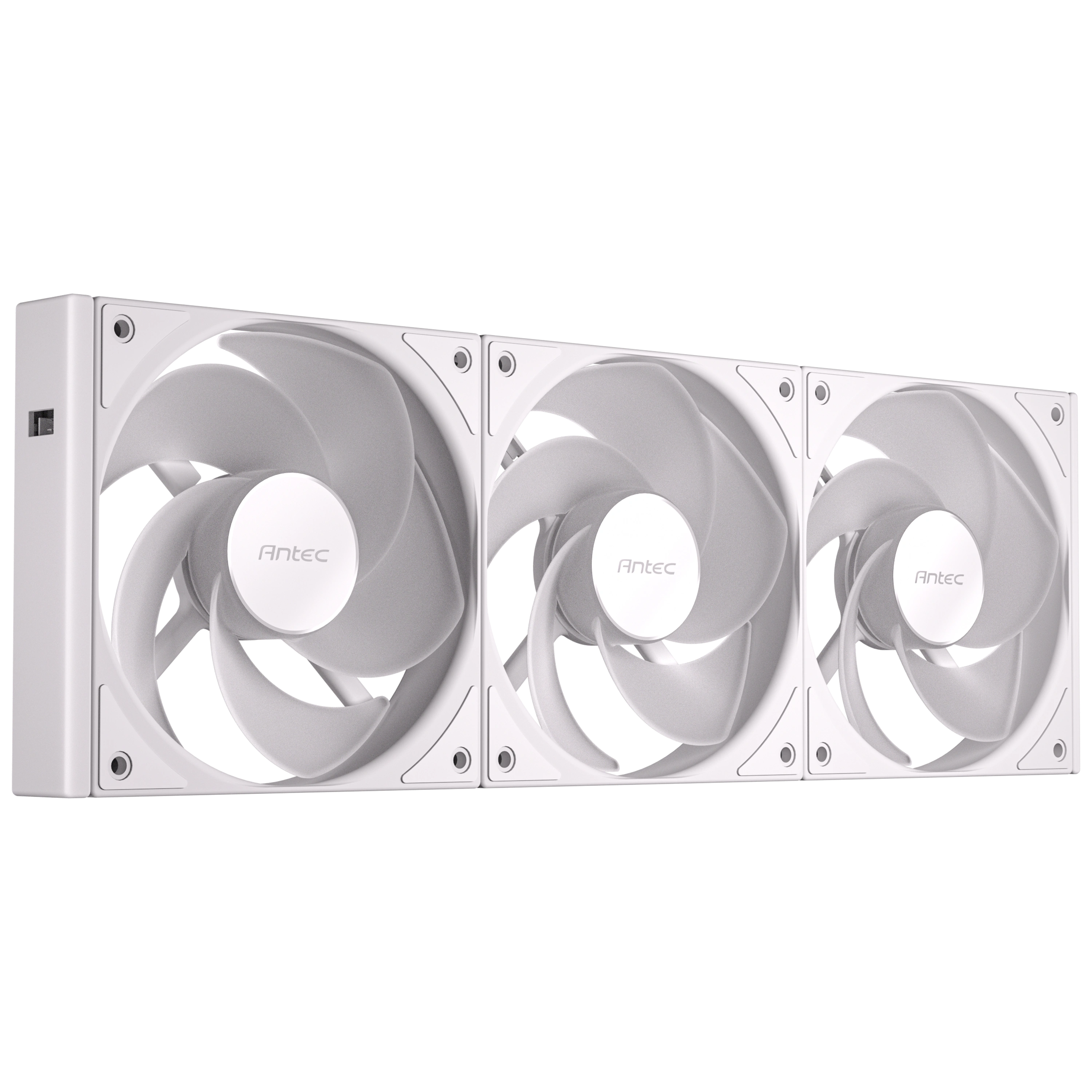 Antec C120r Argb White 3 Lü Fan Seti 120mm Pwm Ters Fan, Argb Aydınlatma, Yüksek Performanslı Kasa Fanı 120*120*25mm