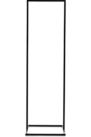 Sort Siyah Metal Elbise Askılığı Küçük Siyah