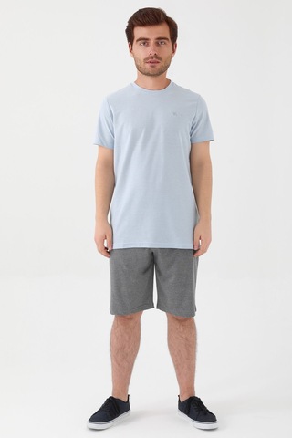 Arnetta Arnetta Gri Erkek Bermuda Takım 001