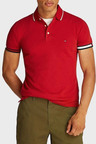 Tommy Hilfiger Erkek Polo Yaka T Shirt Mw0mw38458 Xld Kırmızı kırmızı