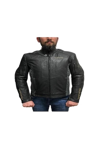 Venom D2 Racıng Motosiklet Ceketi - Siyah