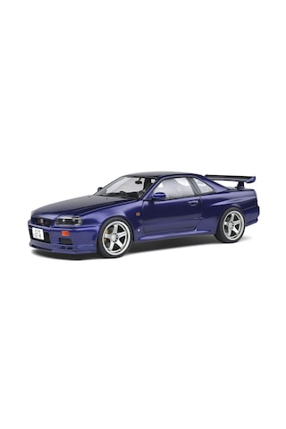 1:18 Solido 1999 Nissan Gt-r R34 Mor Model Araba