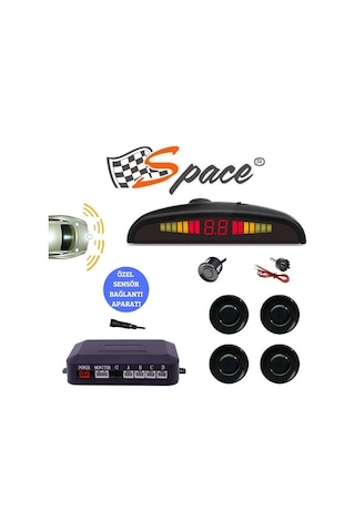 Space Park Sensörü Türkçe Sesli 22 Mm Siyah / Gupr19-s