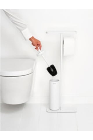 Brabantia Mındset Fresh Whıte Standlı Organizer, Tuvalet Kağıdı Tutucusu Ve Tuvalet Fırçası